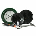thumbnail image 1 of 9 Pcs ASR Outdoor Trousse Classique de Panoramique de Terrain Doré Tamis Truelle Marteau, 1 of 7
