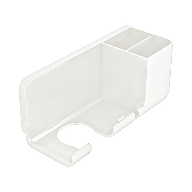 Estante de baño conveniente Billuyoard estante de baño duradero almacenamiento y organización del hogar color blanco
