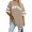 Khaki, variant on Women's NYC Graphic Striped Summer Casual Loose Fit Short Sleeve T-Shirt Plus Size Fashion Top Comfortable Stylish Tee