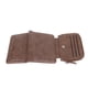 thumbnail image 2 of Cartera de PU con múltiples ranuras para tarjetas, de cuero PU texturizado, triple pliegue, para hombres y niños, color marrón, 2 of 14