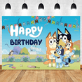 thumbnail image 5 of Telón de fondo decorativo para fiestas alusivo a Bluey, 5 of 5