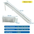 thumbnail image 3 of EDTara Portable 72" Steel Loading Ramp, Foldable and Perforated Design, 1000 Lbs Load Capacity for Utvs, Motorcycles, and Trucks, 3 of 6