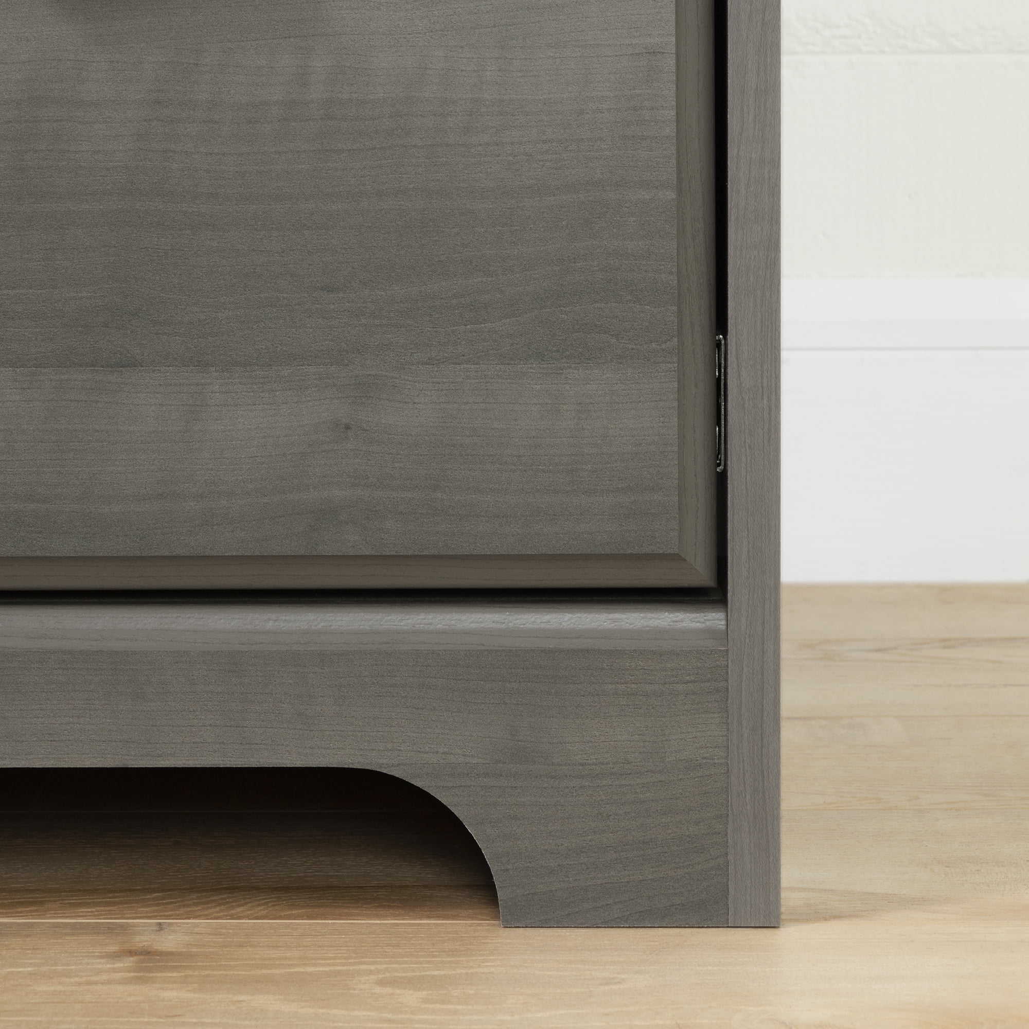 South Shore Versa, Traditional Desk, Medium Desk Gray