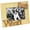 Natural, variant on Isaac Jacobs Black Wood Sentiments Dog Woof! Picture Frame, Photo Gift for Pet Dog, Puppy, Display on Tabletop, Desk Black, 5x7 Matted 4x6