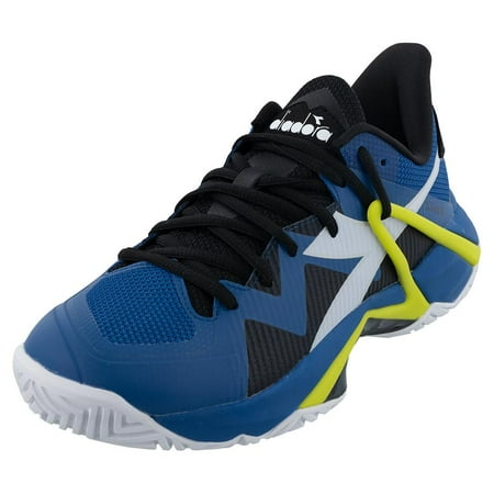 Diadora B.Icon 2 AG Sneakers Men's US 9.5 Blue White Lace Up Tennis Shoes TF4047
