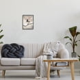 thumbnail image 2 of Stupell Industries Bird on Winter Branch Animals & Insects Painting Black Framed Art Print Wall Art, 11 x 14, 2 of 8