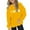 Yellow#1, variant on SERTG Girls Valentine's Hooded Sweatshirt Long Sleeve Casual with Heart Print Kids Spring Fall Fleece-Lined Solid Color Everyday Top(Blue,3 Years)