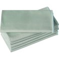 thumbnail image 1 of czcpp-6 Pack Microfiber Glass Cleaning Cloth, 16 Inch X 16 Inch, Lint Free Quickly Clean Window, Glasses, Windshields, Mirrors, and Stainless Steel, Green, 1 of 4