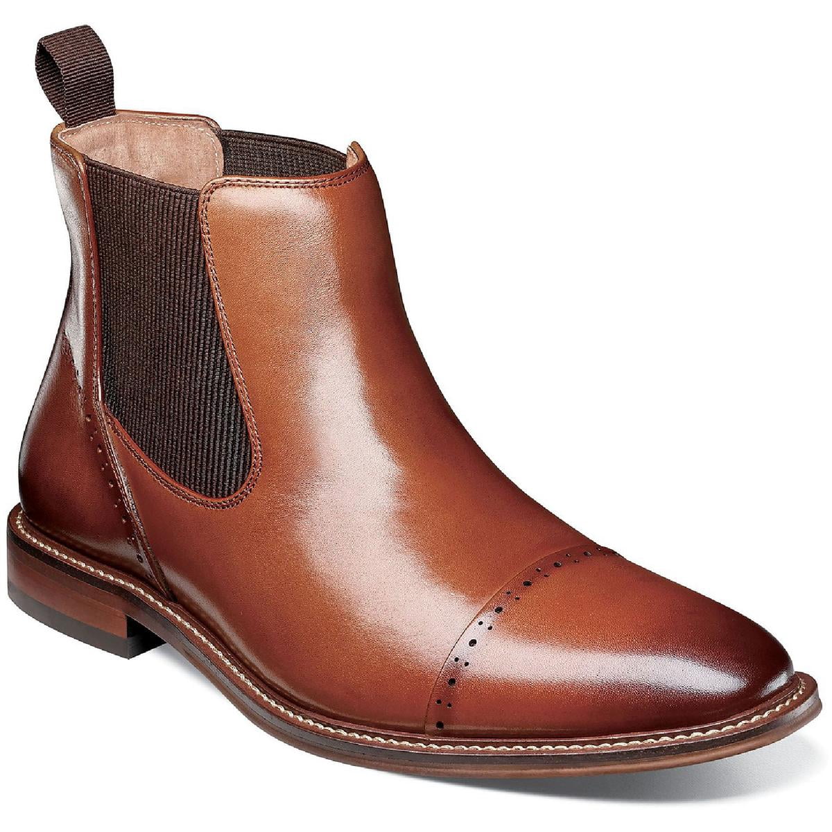 NEW Robert Wayne Men\'s Oregon Brown Leather Slip On Chelsea Boots Size 13D Men - Rancher Level Chelsea Slip-On Steel-Toe Work Boot  main image 4