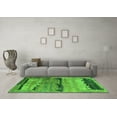 thumbnail image 3 of Ahgly Company Indoor Rectangle Oriental Green Industrial Area Rugs, 8' x 10', 3 of 4