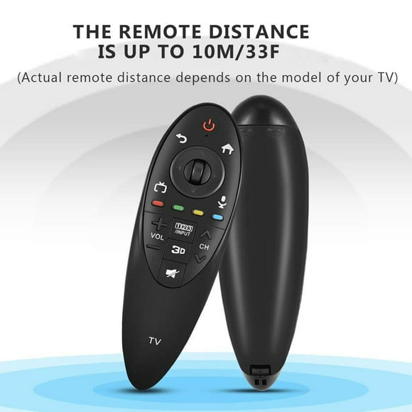 pitrice 3D Smart TV Remote Control DC 3V Home Television Wireless Controller Replacement for AN-MR500G/ANMR500G
