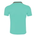 thumbnail image 4 of T Shirts for Man Men's Shirt Short Sleeve Athletic Tee For Men Lightweight Breathable Sportswear Men's Shirts Big & Tall T Men Turtle Neck Top Pack Shirt And Set Pack of Blue XXL, 4 of 9