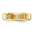 thumbnail image 4 of 14K Yellow Gold Ring Band Wedding Diamond, Lab Grown Round, 4 of 8