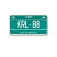 thumbnail image 1 of Smartprints Car Plates Colorado Sticker -Image by Shutterstock, Vinyl Sticker, 1 of 3