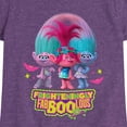thumbnail image 3 of Trolls Movie - Halloween - Poppy, Satin, & Chenille - Frighteningly FabBooLous - Toddler And Youth Girls Short Sleeve Graphic T-Shirt, 3 of 5