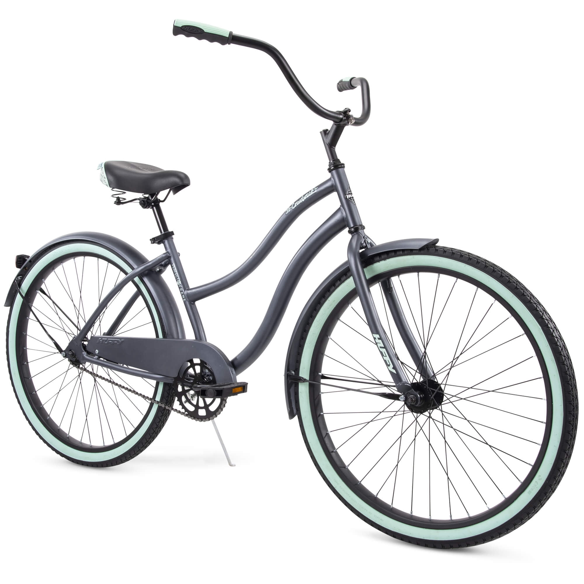 Huffy 26" Cranbrook Women's Comfort Cruiser Bike wheels Storm Blue Bicycle 