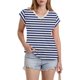 thumbnail image 5 of Eres Más Que una Camisa de Puntuación de Prueba Sexy de Manga Corta Lentejuelas Suelta Camisa de Blusa con Cuello en V, Poliéster, 5 of 8