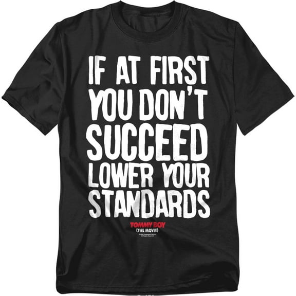 Tommy Boy T-Shirt Lower Your Standards Unisex Graphic Tee for Men & Women