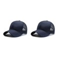 thumbnail image 2 of Transemion Lightweight Baseball Cap Comfort And Functionality Combined Sun Protection navy blue 2Set, 2 of 6