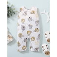 thumbnail image 4 of Dragonus Toddlers Baby Boys Girls Sleeveless Cartoon Animals Print Romper Jumpsuit Summer Bodysuit, 4 of 7