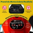 thumbnail image 4 of Montable Moto Electrica Roja Luz Claxon 6v, 4 of 7