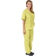 thumbnail image 3 of Two Piece Scrub Set (Yellow, Small), 3 of 7