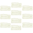 thumbnail image 1 of 10pcs Functional Queen Bee Cage Match-box Moving Catcher Cage Beekeeping Tool (Cream White), 1 of 8