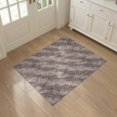 thumbnail image 3 of ODIKA 3'x5' Washable Throw Rug Dye Tie Boho Bleed Diagonal Flow Streak Purple Gothic for Entryway, Kitchen, Mudroom, Stain Resistant, Low Profile, Non-Slip, 3 of 7