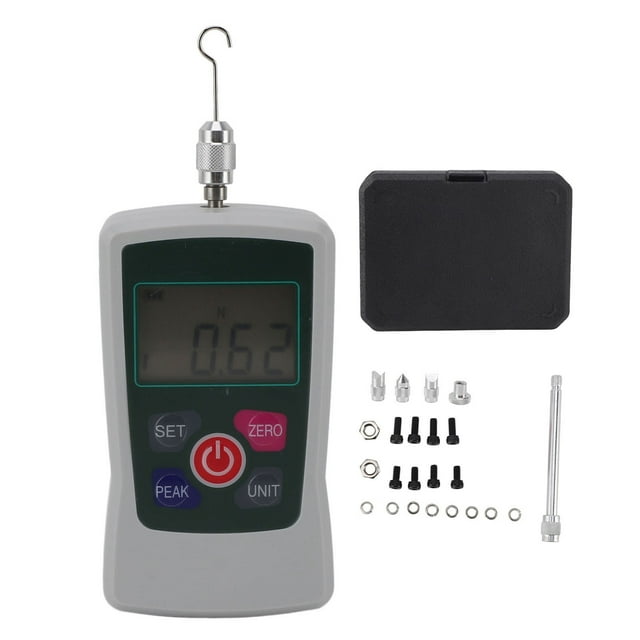 Risegun Medidor De Fuerza Digital, Mini Medidor De Prueba De Empuje Y Tracción Multifuncional De Alta Precisión (2N‑20N)