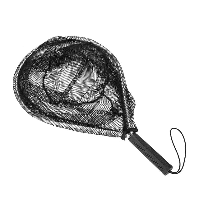 Fly Fishing Net,Durable Fly Fishing Landing Fishing Landing Net Fishing Netwith Handle Eco-Friendly Materials