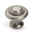 thumbnail image 4 of Dynasty Hardware K-9229-FB Super Saver Concentric Cabinet Knob, Flat Black, 4 of 5