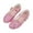 Pink, variant on Otqutp Little Girls Dance Shoes Flower Girls Dress Shoes Toddler Kids Wedding Party Low Heel Shoes Glitter Flat Shoes 2 to 13 Years