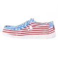 thumbnail image 3 of Mens Hey Dude Wally Patriotic Stars and Stripes Casual, 3 of 5