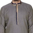 thumbnail image 6 of SKAVIJ Kurta Pyjama Set for Men Indian Traditional Wear Blue S, 6 of 6
