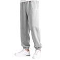 thumbnail image 4 of UJNDER Boys Casual Jogger Elastic Waist Pull On Soft Blend Activewear for Kids Boys Athletic Pants,Light Gray,15-16 Years, 4 of 5