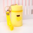 thumbnail image 3 of Keychain Pouch Portable Cartoon Decor Storage Bag with Zipper Closure Wrist Strap Mini Cosmetic Bag Silicone Storage Bag Keychain Cosmetic Pouch, 3 of 8