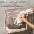 thumbnail image 4 of Hanging Closet Organizers Transparent Hanging Bag Bathroom Clothes Storage Hanging Pocket Wall Hanging Dormitory Storage Tool Storage Rack, 4 of 8