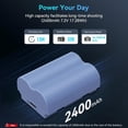 thumbnail image 2 of Batería USB-C de repuesto SMALLRIG para Fujifilm NP-W235 2400 mAh, 2 of 9