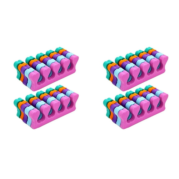Finger Toe Separators 10Pack Soft Sponge Finger Toe Separator Salon Home Pedicure Tool 2PCS Accesories