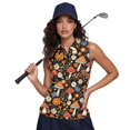 thumbnail image 6 of Whosucclay Mushroom and Daisy Pattern Golf Shirts for Women for Ladies, Quick Dry Sleeveless for Running Outdoor, Soft Casual Tennis Sport Tops, 6 of 8