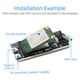 thumbnail image 5 of Tarja adaptadora Pro NGFF M.2 a USB 20 tipo C compatible, 5 of 9
