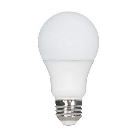 Satco 11407 - 9.8W A19 LED 3000K Medium base 220 deg. beam spread120V A19 A Line Pear LED Light Bulb(24 packs )