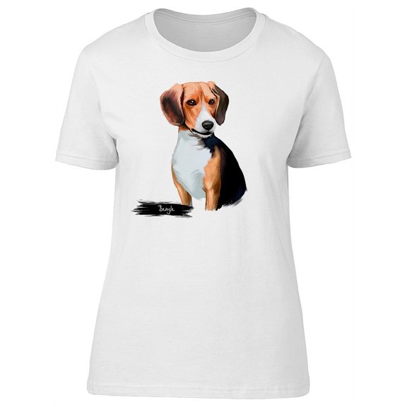 Beagle Small Scent Hound Dog T-Shirt Women -Image by Shutterstock, Female XX-Large