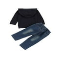 thumbnail image 2 of Tenues pour Tout-Petits Garçon, Chandails à Capuchon, Jeans en Denim, Pantalons Longs, Tenues, 2 of 6