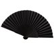 thumbnail image 1 of Abanico de mano Vintage negro de estilo chino, abanicos plegables para baile, recuerdo de fiesta de boda, abanicos plegables para fiesta de baile chino Tan Jianjun unisex, 1 of 2