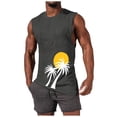 thumbnail image 3 of Jyeity Tank Tops for Men Crew, Neck Casual Tank Tops Breathable Sporty Print Tank Top, 3 of 5