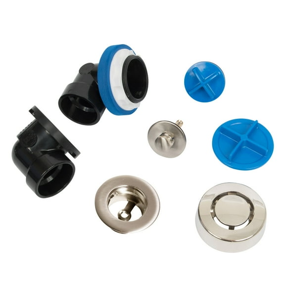 Dearborn A9960BNPS True Blue 1-1/2" Tub Drain Kit - - Nickel