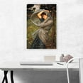 thumbnail image 2 of ARTCANVAS Boreas 1903 Canvas Art Print by John William Waterhouse - Size: 26" x 18" (0.75" Deep), 2 of 9