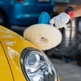 thumbnail image 5 of 8" WOOL BUFFING PAD Detailing Polishing Polisher Buffer, 5 of 6