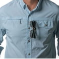 thumbnail image 5 of Duck Camp Signature Fishing Shirt - Long Sleeve - Current Blue, 5 of 6
